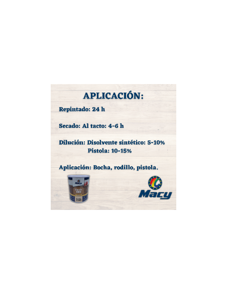 Barniz de Poro Cerrado Satinado Carta de Colores