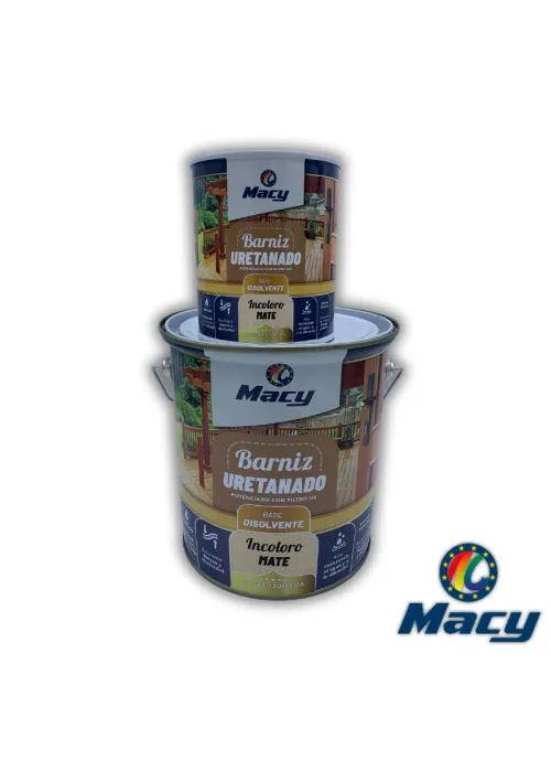 Barniz Uretanado Brillante dos tamaños