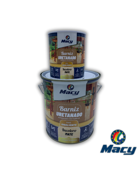 Barniz Uretanado Brillante dos tamaños