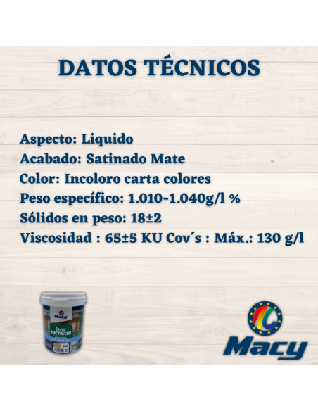 Lasur Satinado Al Agua Carta de Colores