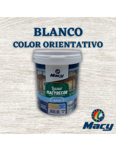 Lasur Mate Al Agua Carta de Colores