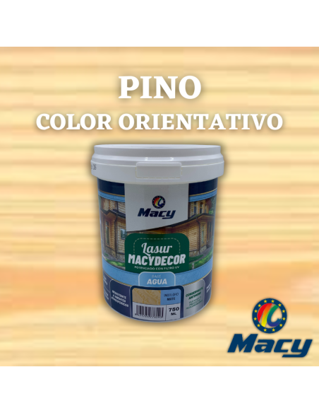 Lasur Mate Al Agua Carta de Colores