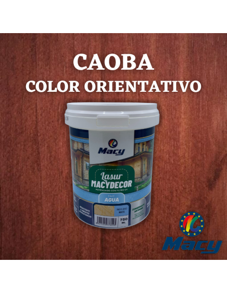 Lasur Mate Al Agua Carta de Colores