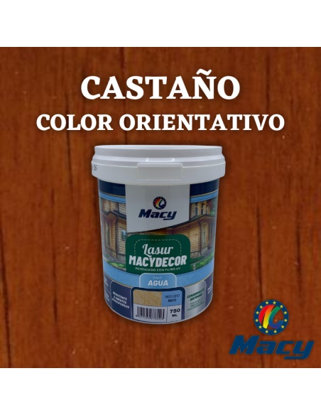 Lasur Mate Al Agua Carta de Colores