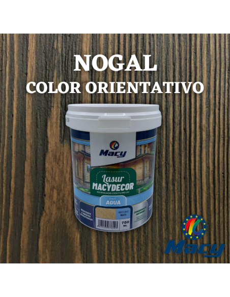 Lasur Mate Al Agua Carta de Colores