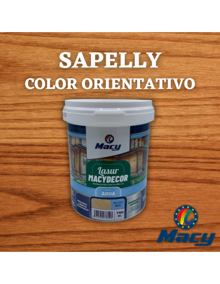 Lasur Mate Al Agua Carta de Colores