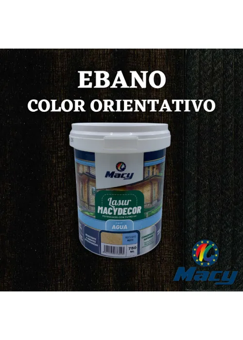 Lasur Mate Al Agua Carta de Colores