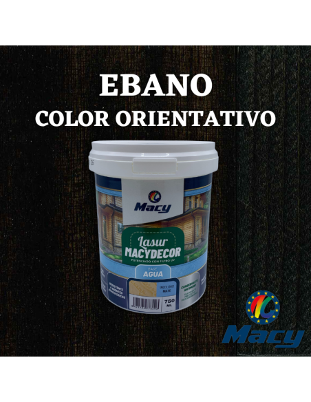 Lasur Mate Al Agua Carta de Colores