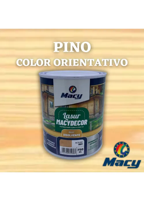 Lasur Mate Al Disolvente Carta de...