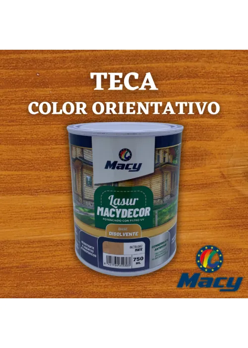 Lasur Mate Al Disolvente Carta de... Lasur Mate Al Disolvente Carta de...