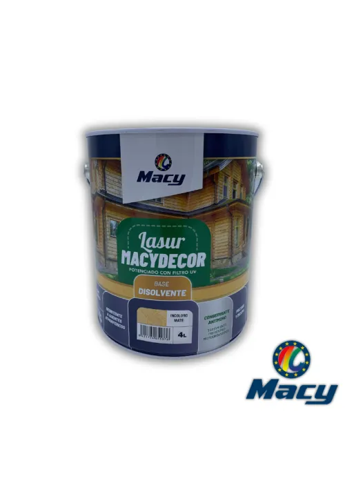 Lasur Mate Al Disolvente Carta de... Lasur Mate Al Disolvente Carta de...