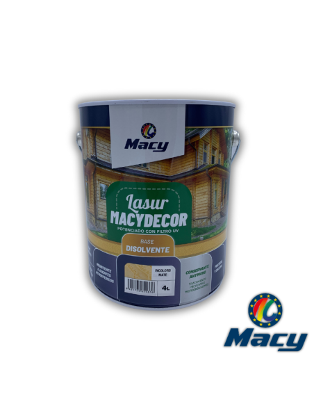 Lasur Mate Al Disolvente Carta de Colores