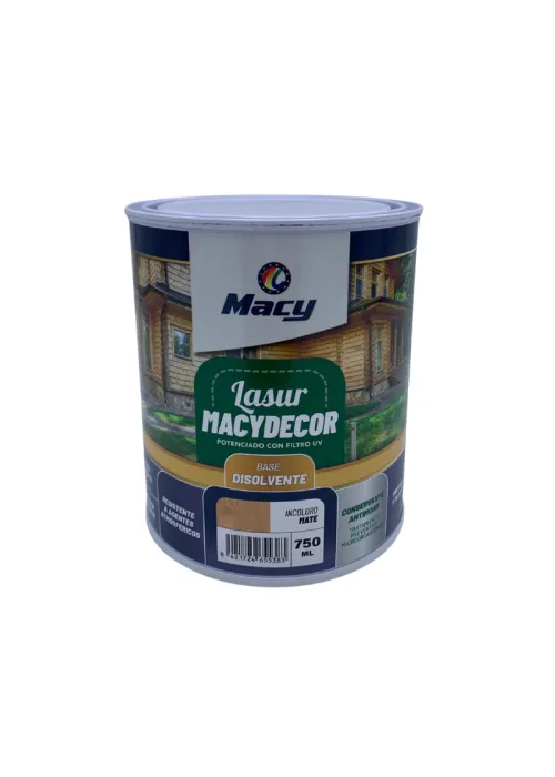 Lasur Mate Al Disolvente Carta de...