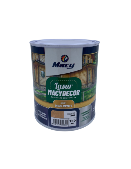 Lasur Mate Al Disolvente Carta de Colores