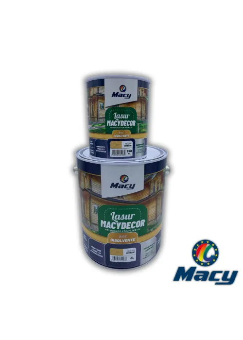 Lasur Satinado Al Disolvente Carta de...