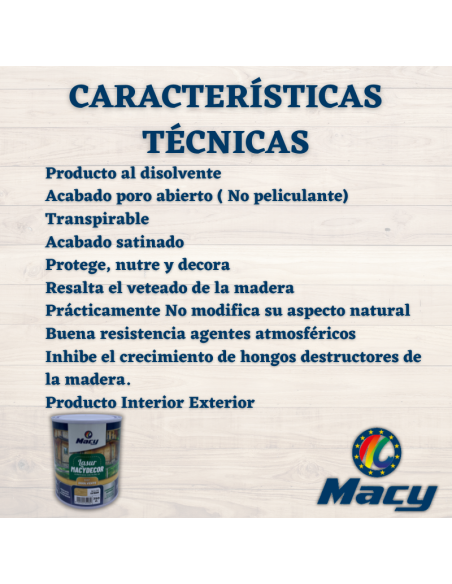 Lasur Satinado Al Disolvente Carta de Colores