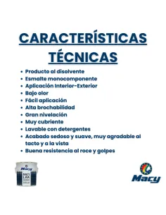 Esmalte Laca Satinado Macy-Lak 2