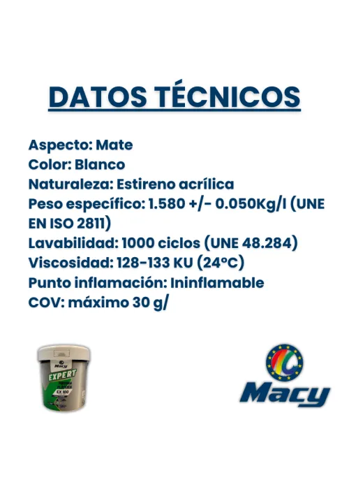 EX-100 Expert Blanco Puro: Pintura...