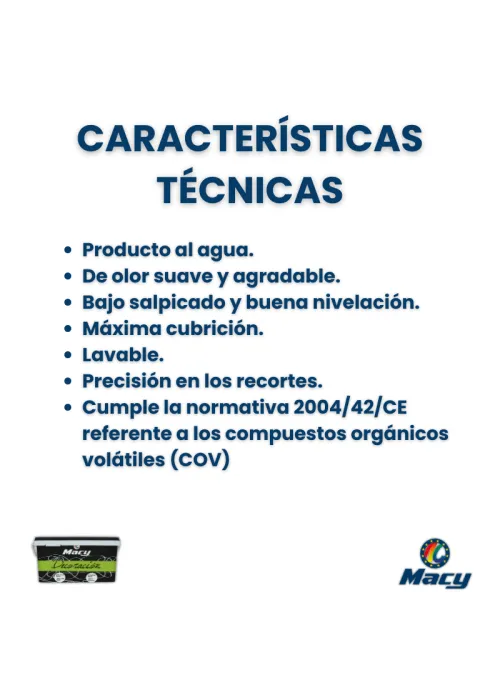 Pintura Plástica Mate Alta Decoración