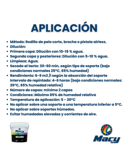 Pintura Plástica Mate Carta de Colores