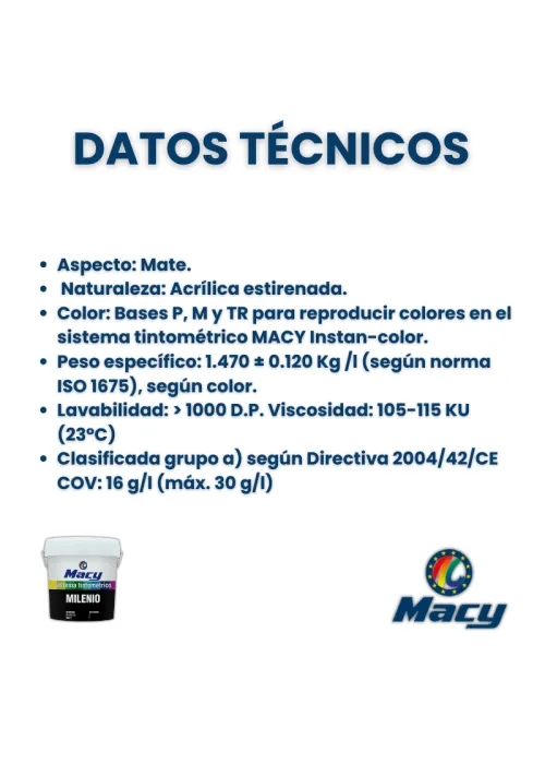 Pintura Plástica Mate Carta de... Pintura Plástica Mate Carta de...