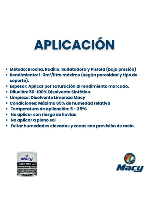 Protector Hidrofugante Mate para Poro...