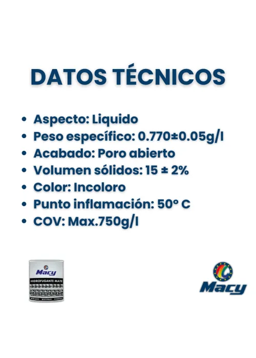 Protector Hidrofugante Mate para Poro... Protector Hidrofugante Mate para Poro...