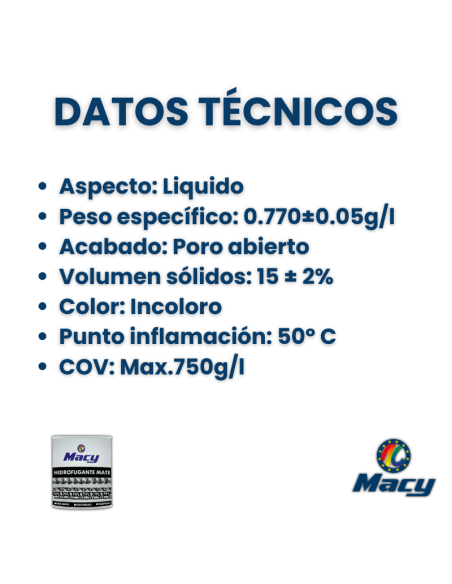 Protector Hidrofugante Mate para Poro Abierto