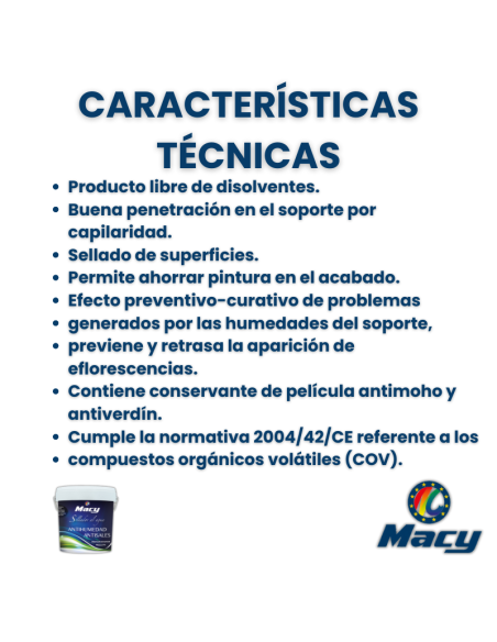Sellador Antihumedad - Antisales - Antiverdín