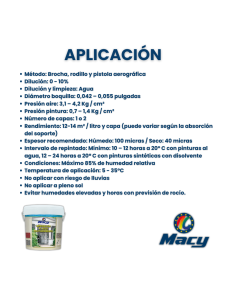 Imprimación al Agua MultiADHERENTE - Macy Pinturas