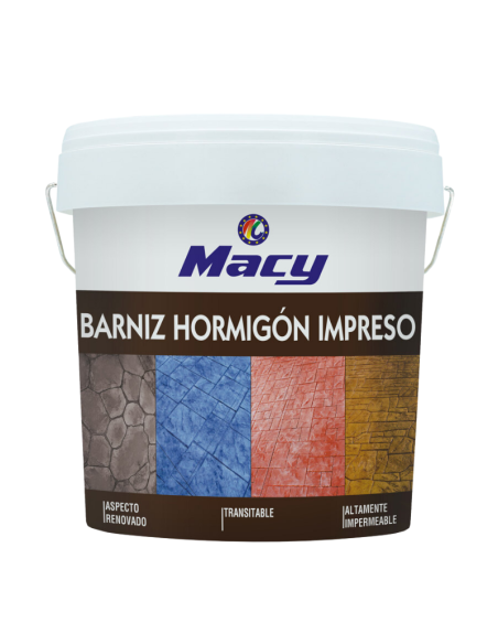 Barniz Transpirable e Impermeable para Hormigón Impreso