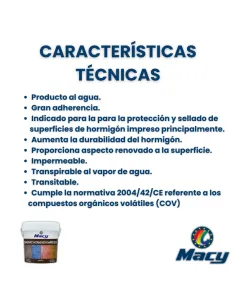 Barniz Transpirable e Impermeable para Hormigón Impreso 2