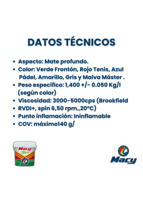 Pintura para Pistas Deportivas:... Pintura para Pistas Deportivas:...