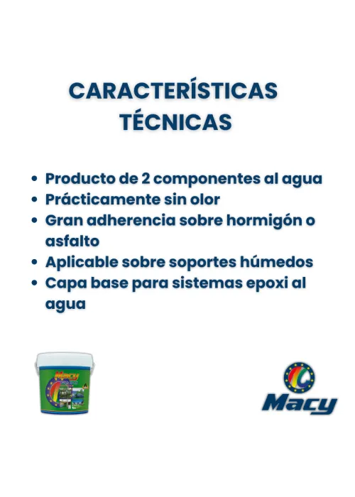 Imprimación para Suelos al Agua-Epoxi...