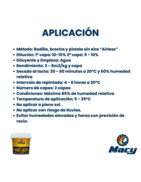 Revestimiento Liso para Fachadas - Antimoho - Excelente cubrición - Alta transpirabilidad