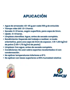 Emplaste en Polvo - Renovación Macy 2