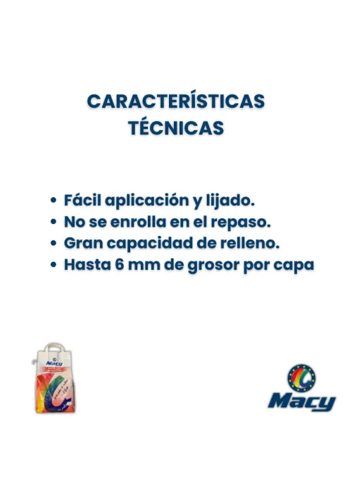 Emplaste en Polvo - Renovación Macy Emplaste en Polvo - Renovación Macy