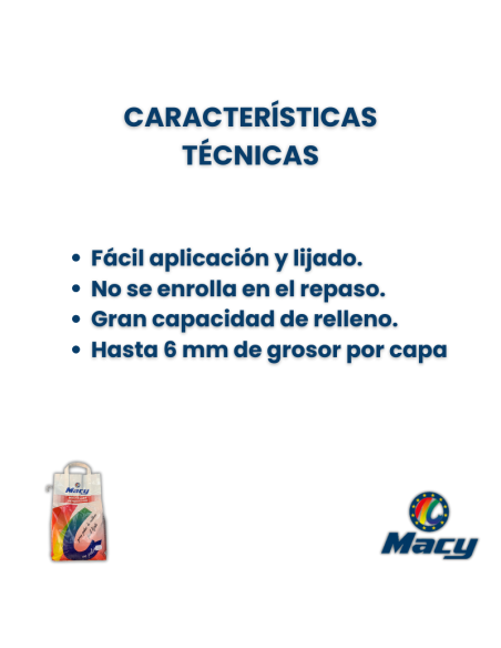 Emplaste en Polvo - Renovación Macy