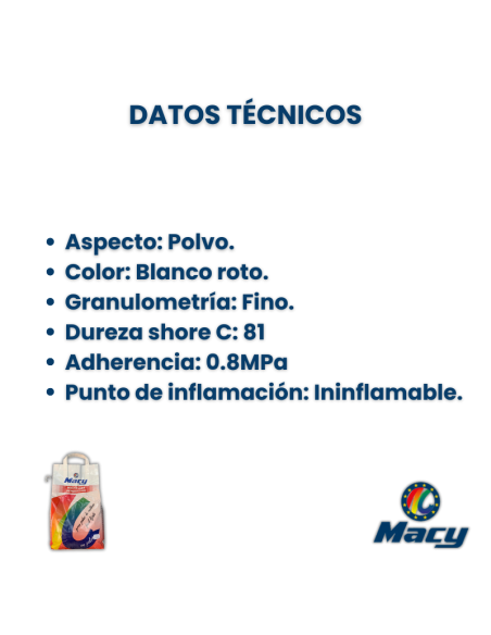 Emplaste en Polvo - Renovación Macy