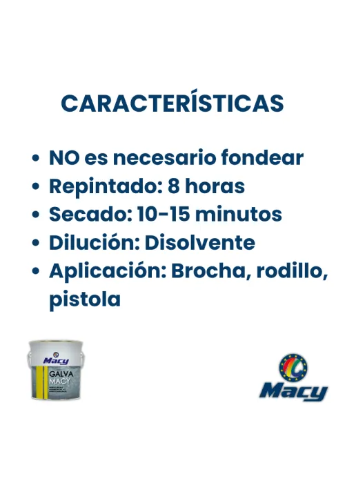 Esmalte Galvanizado Satinado Carta RAL