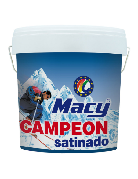 Pintura Plástica Satinada - Impermeable - Al Agua - Fácil aplicación