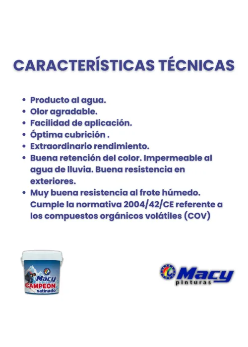 Pintura Plástica Satinada -... Pintura Plástica Satinada -...