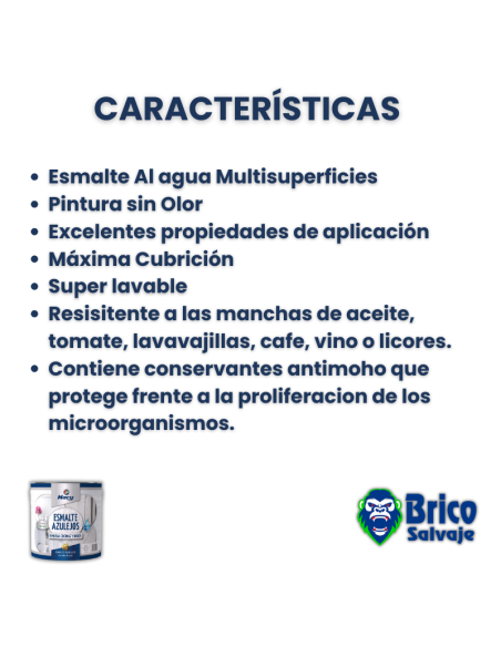 Pintura para Azulejos Mate Macy - Antimoho - Alta Calidad - Fácil Aplicación