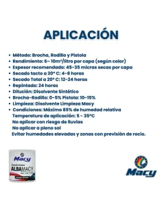 Esmalte Sintético Brillante Alba-macy | Interior/Exterior... 2