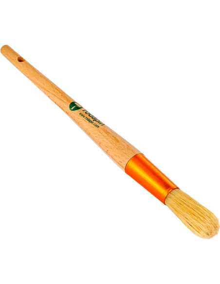 Pincel para Pintar - Mango Encerado y de Madera