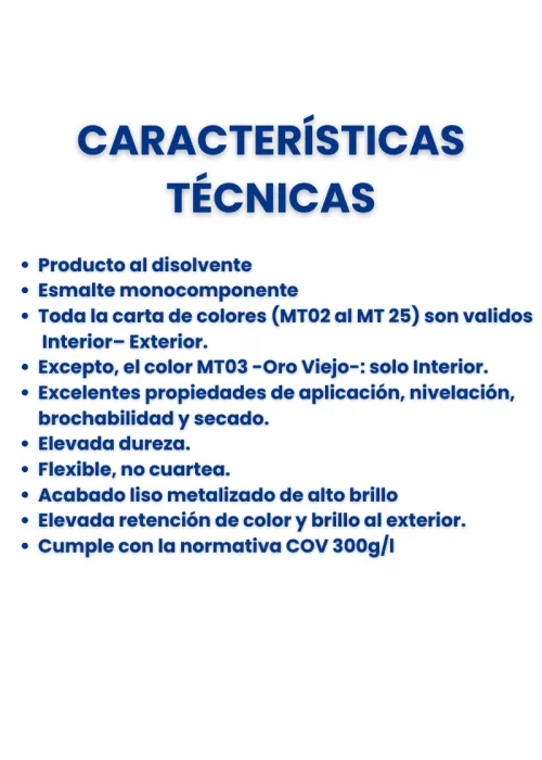 Esmalte Sintético Metalizado |...