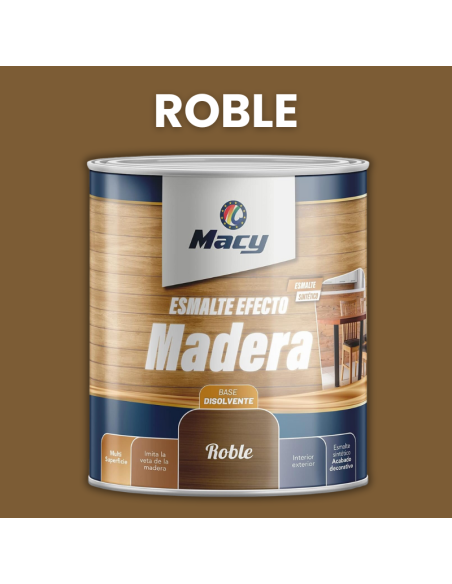 Esmalte Efecto Madera - Interior/Exterior - Metal/Madera - Satinado