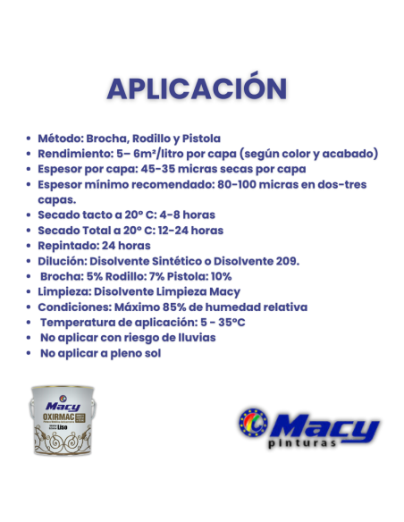 Esmalte Antioxidante Satinado - Anticorrosivo - Directo al Óxido