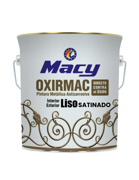 Esmalte Antioxidante Satinado - Anticorrosivo - Directo al Óxido