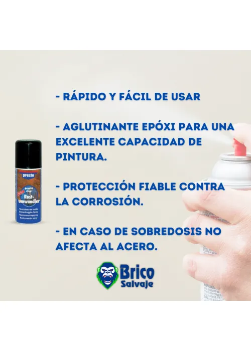 convertidor oxido spray